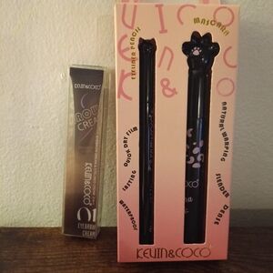 Eyebrow Cream and Mascara Set - Black